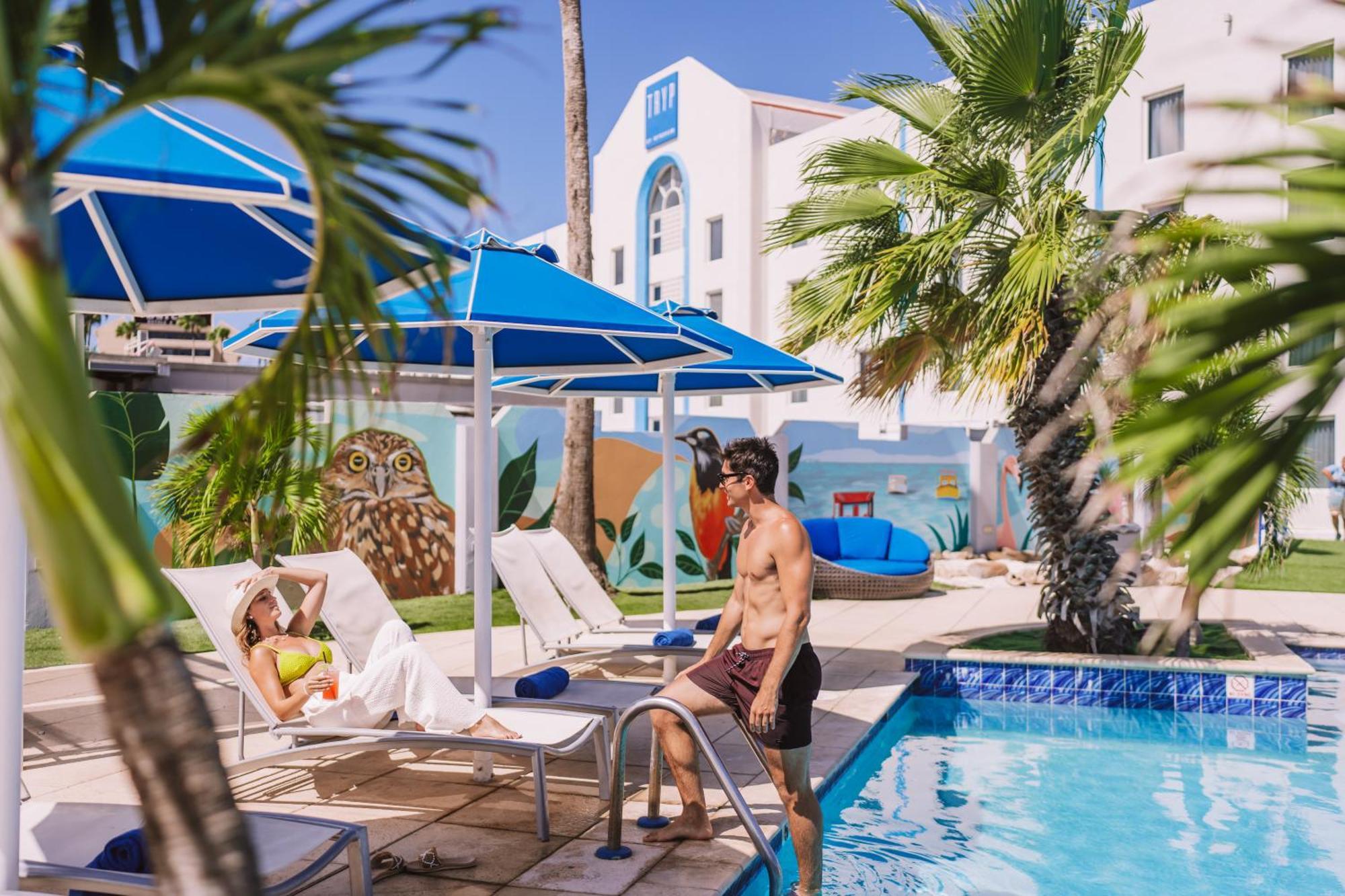 Hotel Tryp By Wyndham Aruba (Adults Only) Palm Beach Exterior foto